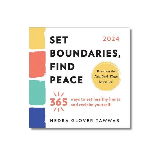 Set Boundaries, Find Peace 2024 Calendar (Day by Day Calendar) (NEW)