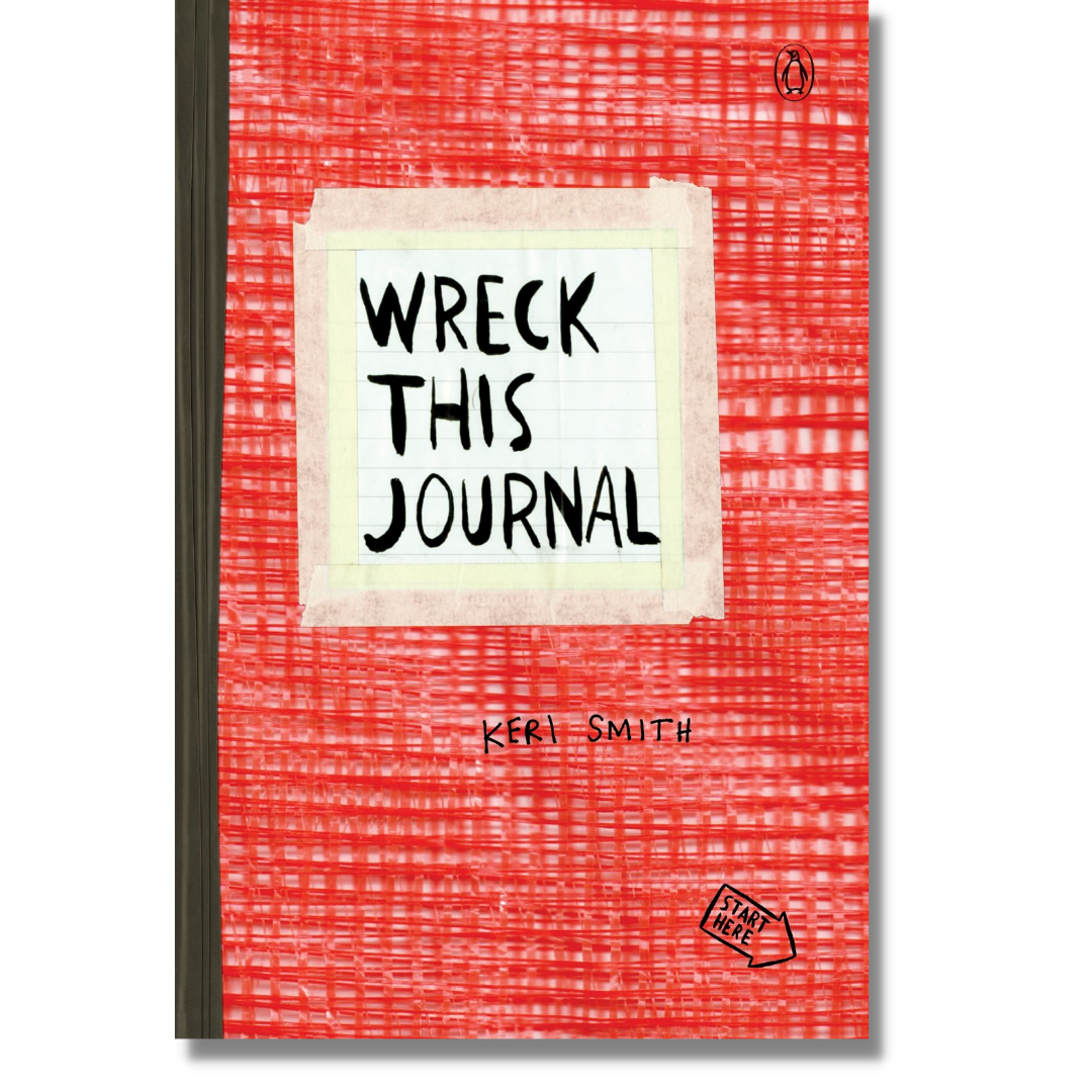 Wreck This Journal (Red) Expanded Edition by Keri Smith (Paperback)(NEW)