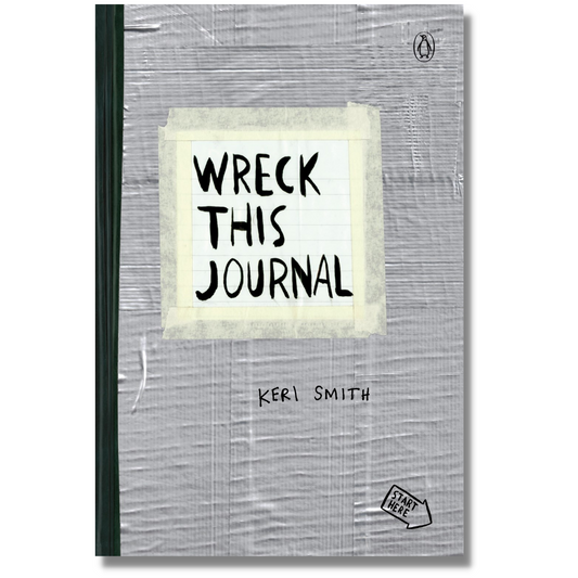 Wreck This Journal (Duct Tape) Expanded Edition by Keri Smith (Paperback)(NEW)
