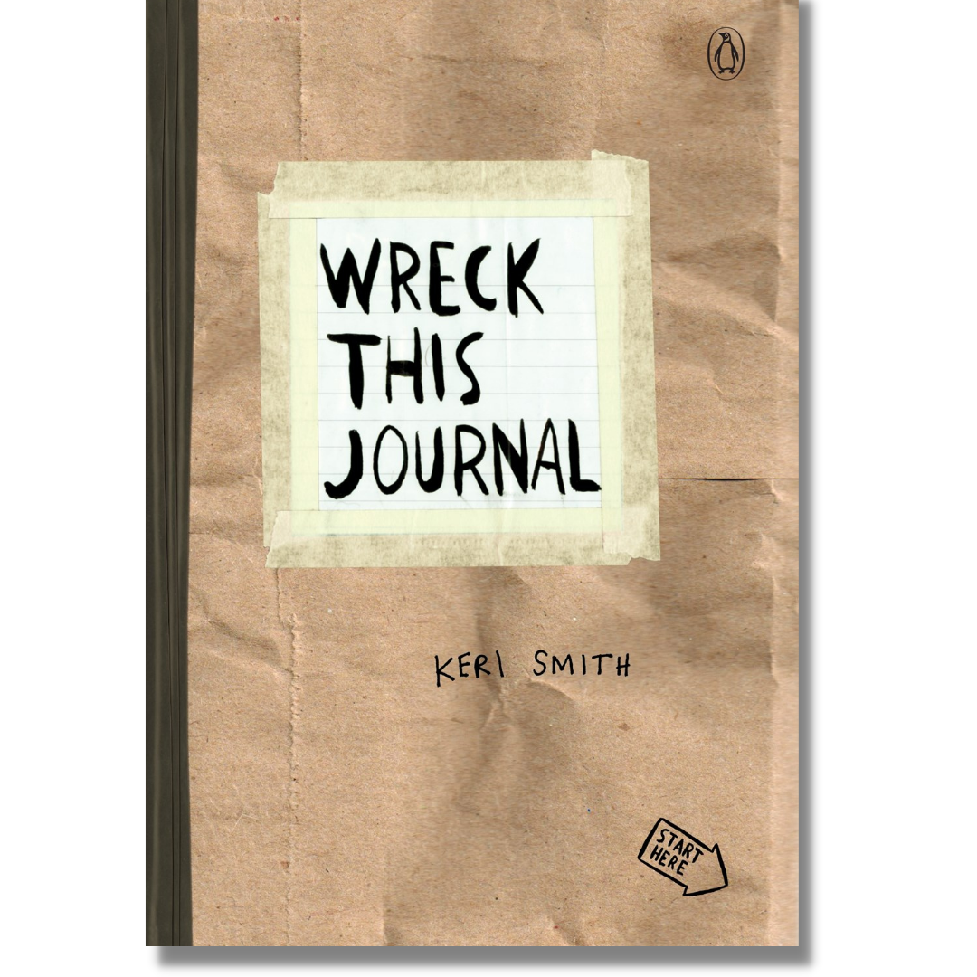 Wreck This Journal (Paper Bag) Expanded Edition by Keri Smith (Paperback)(NEW)