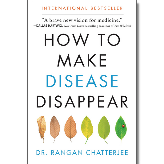 How to Make Disease Disappear by Dr. Rangan Chatterjee, MD (Paperback)(Audiobook)(NEW)